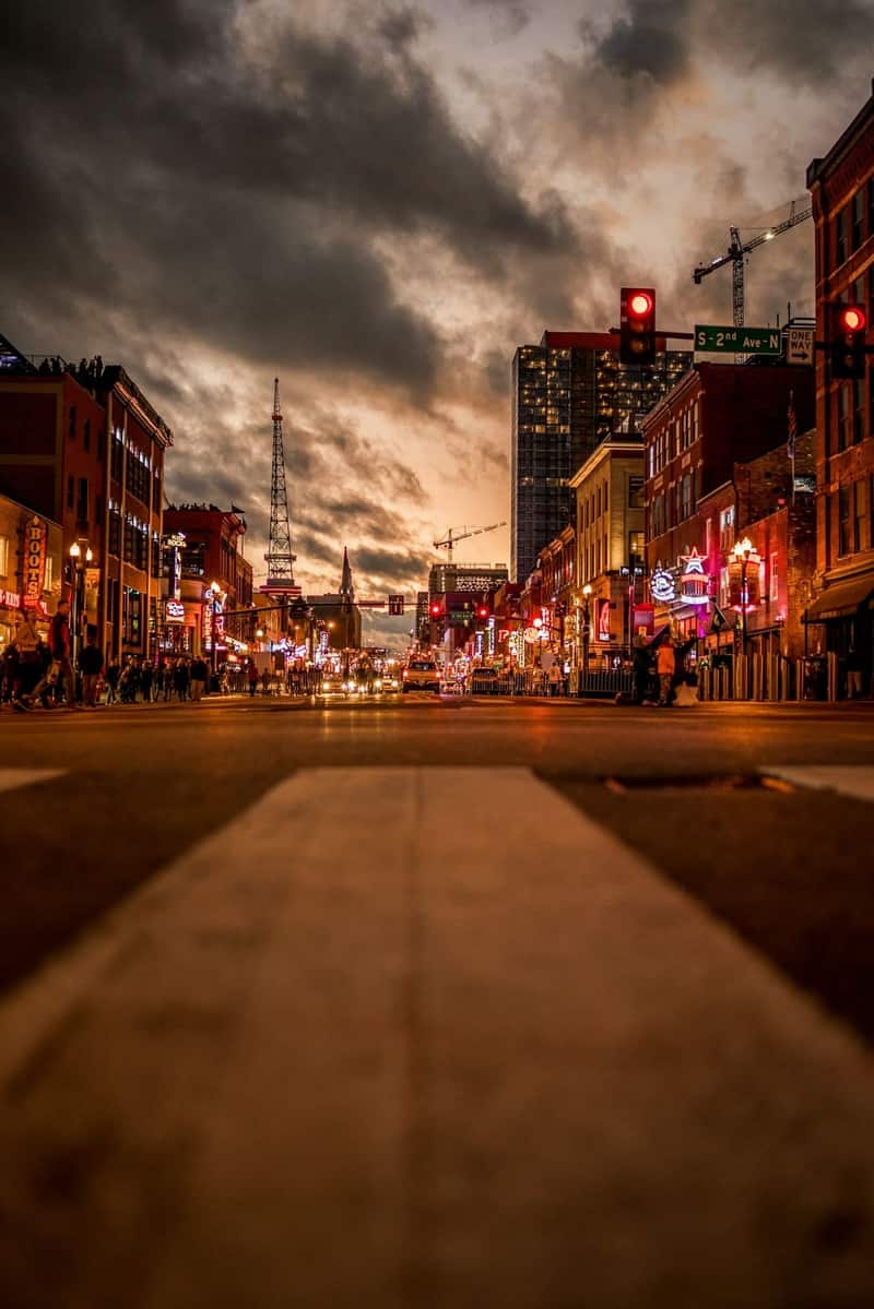 Nashville, TN downtown skyline